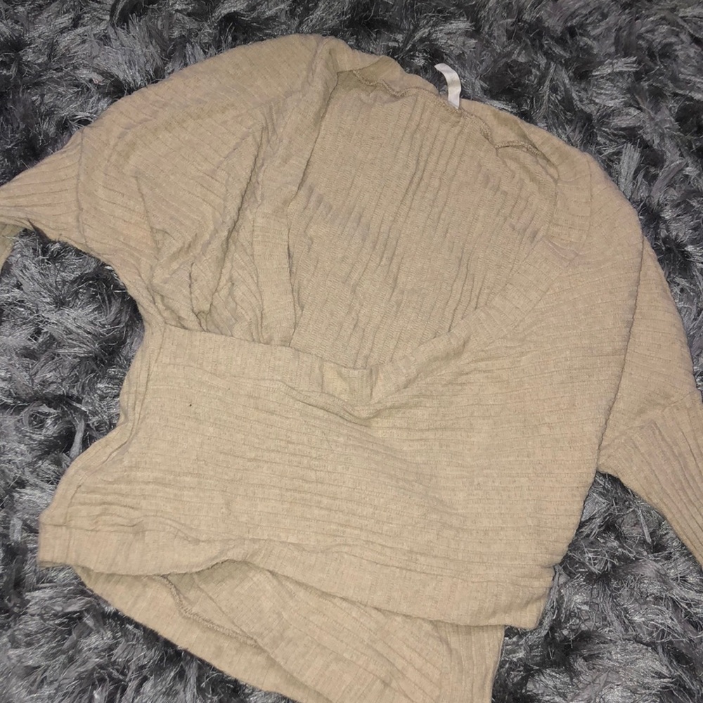 Cute wrap sweater